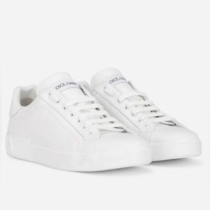 White Dolce and Gabbana men’s sneakers